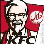 KFC -Kentucky Fried Cruelty
KFC website:
http://www.kfc.co.uk/about-kfc/halal/
All those shops are offer HALAL & the HFA have now given permission to KFC to sell halal food. However strict muslims say that they do not accept a tape recorded rendition/tasmiyah & the 'blessed blade'. Whatever! These birds are being put through a halal slaughter - whether it produces halal or haram!
KFC is cooking up a storm with MY Sun users after the chicken chain plan to take bacon off the menu in over 80 of its stores nationwide.
http://www.thesun.co.uk/sol/homepage/mysun/2906934/Rasher-decision-to-ban-bacon.html