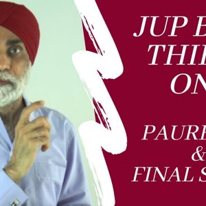 Lecture 31 | Understanding Jup Banee | Dr. Karminder Singh Dhillon | In English