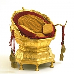 Maharajah Ranjit Singh's throne (currently in London).