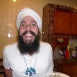 Me smiling