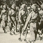 Sikh troops in unknown location in France