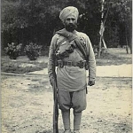 I love this image from M{censored}ille, France, in the early days of the First World War (1914). The dusty Singh reminds me of a typical Panjabi Sikh "Uncle Ji". 

Sat Siri Akal Uncle Ji!