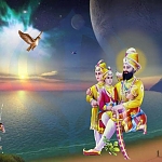 Guru Gobind Singh and the Sahibzahdey in Space