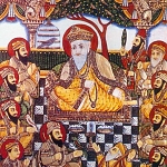 1 454px Sikh Gurus with Bhai Bala and Bhai Mardana