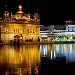 Golden Temple at Night