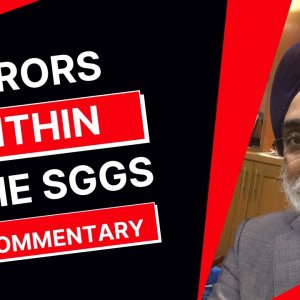 Errors in the SGGS -  A Commentary