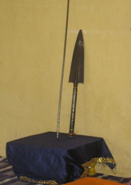 Ceremonial arrow belonging to Guru Gobind Singh Ji picture by Gurinder Singh