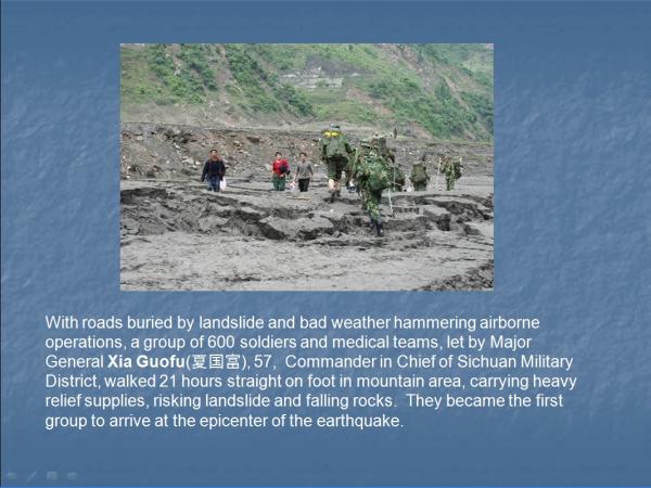 Earthquake in China 009