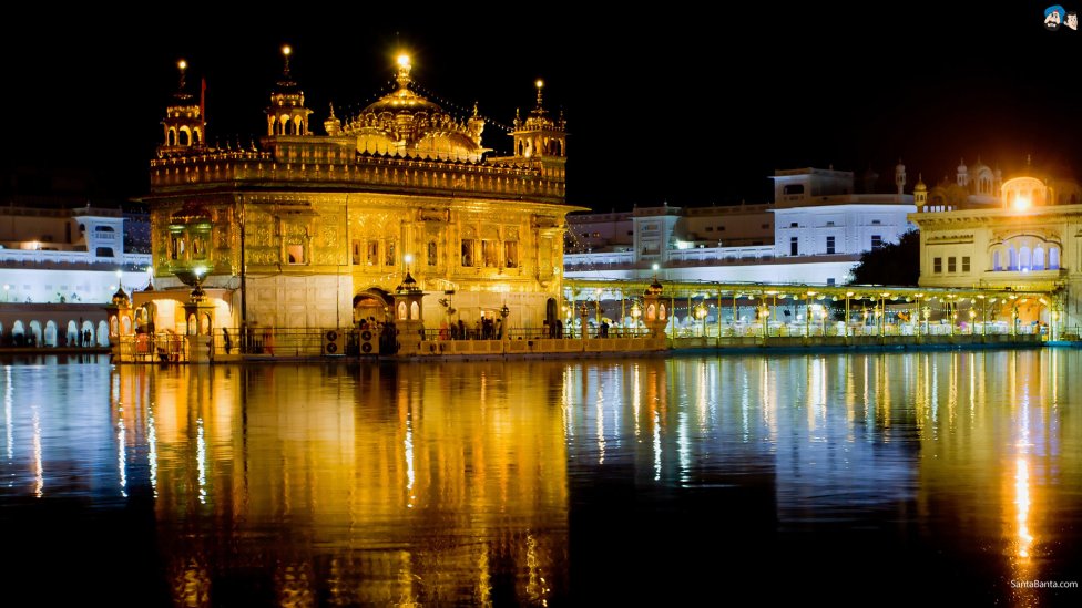 Golden Temple at Night