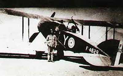 Lt. Hardit Singh Malik, a Sikh airman during World War 1.