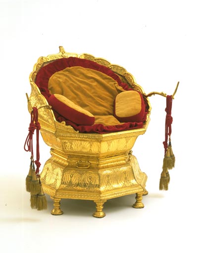 Maharajah Ranjit Singh's throne (currently in London).