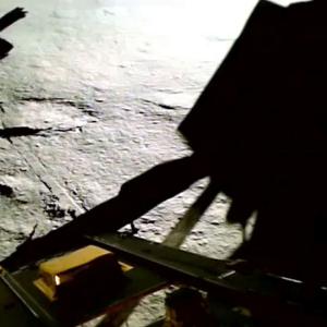 Pragyan comes across huge crater on Moon, goes back