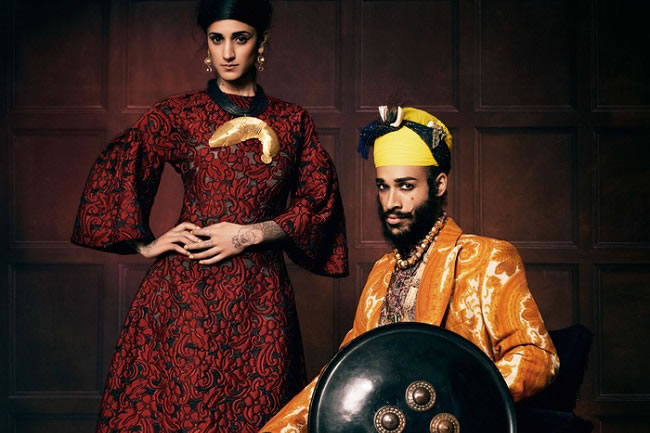 KaranJee Gaba - First Sikh Turbaned model of Louis Vuitton