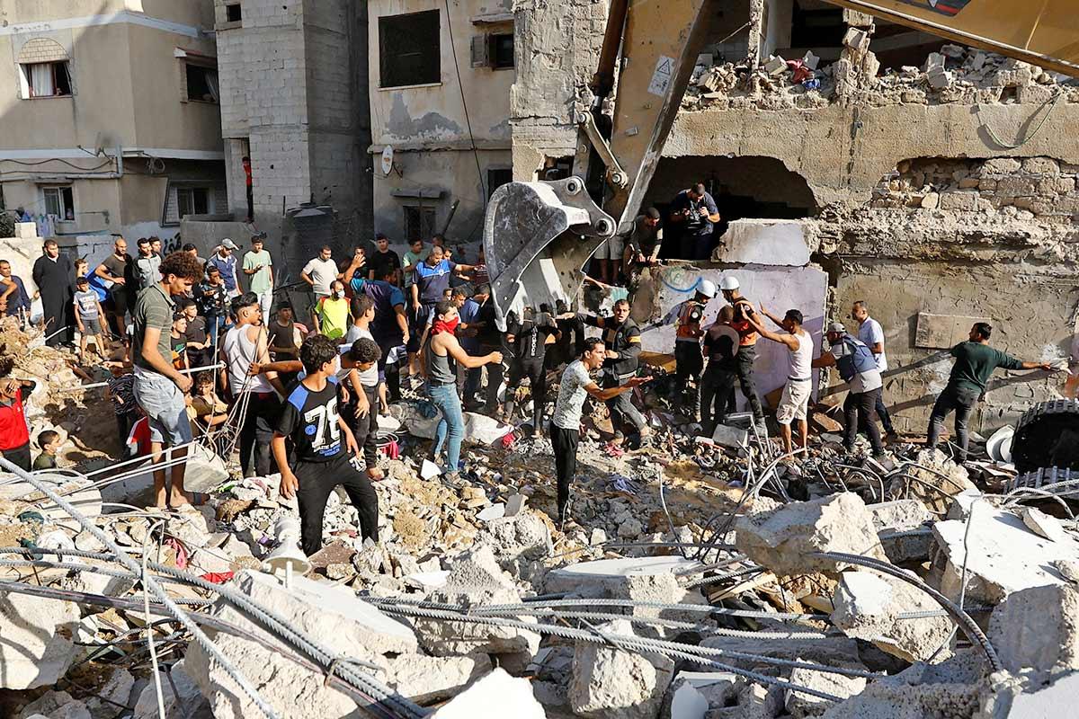 Gaza has been almost entirely destroyed